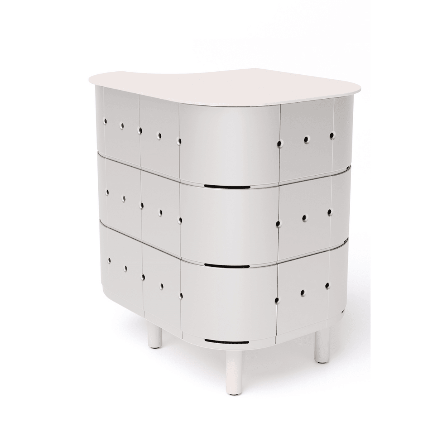 ALUVY JEAN Original Outdoor Storage Cabinet - Left - Soie gallery detail image