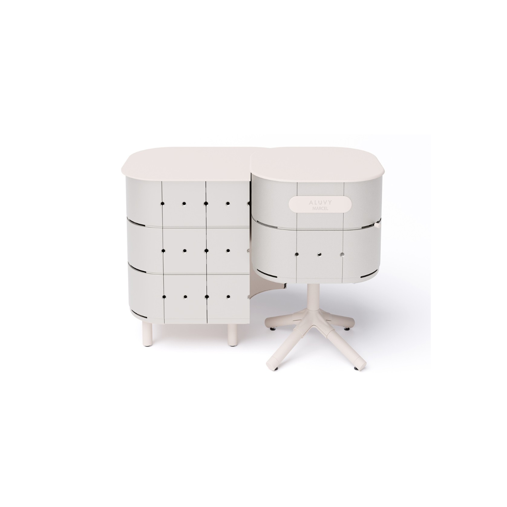 ALUVY JEAN Original Outdoor Storage Cabinet - Left - Soie gallery detail image