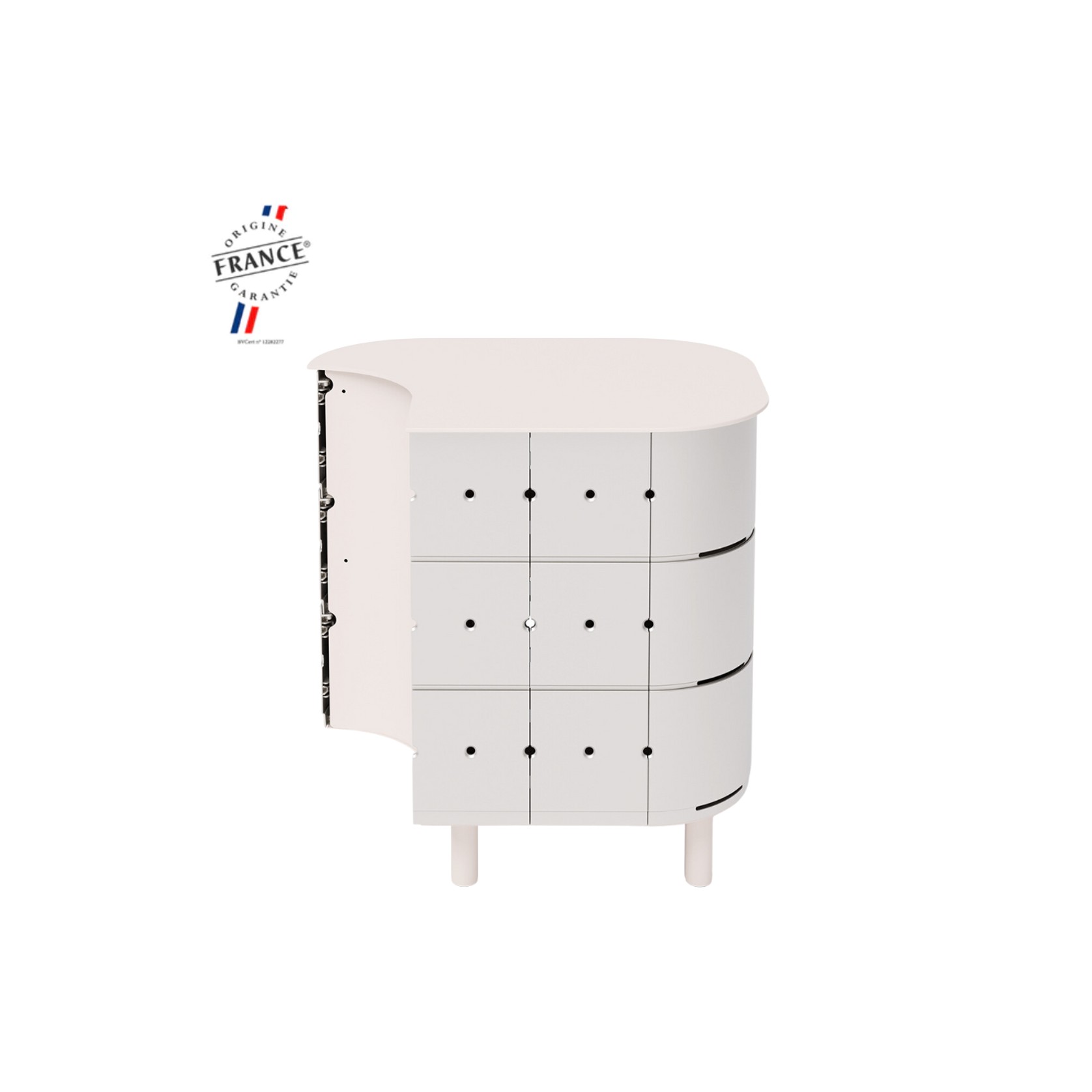 ALUVY JEAN Original Outdoor Storage Cabinet - Right - Soie gallery detail image