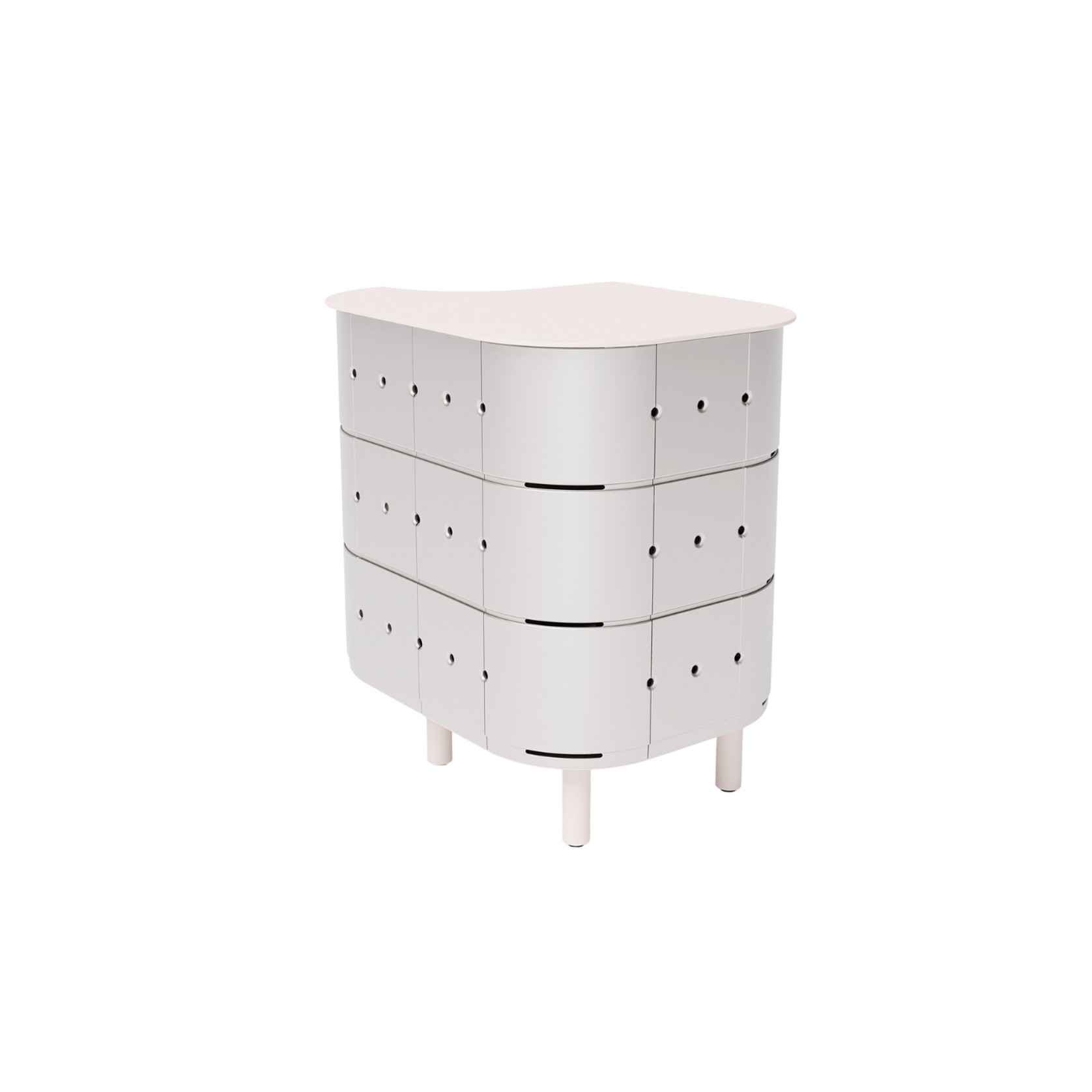 ALUVY JEAN Original Outdoor Storage Cabinet - Right - Soie gallery detail image
