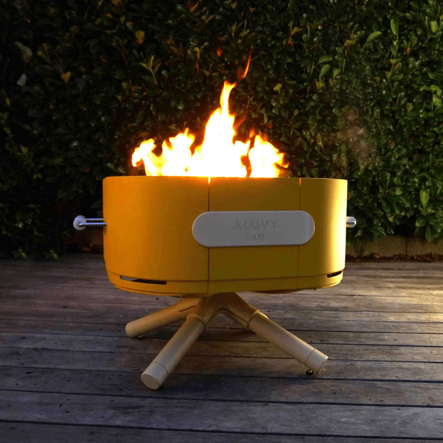ALUVY SAM Original Low Brazier - Sunflower gallery detail image