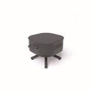 ALUVY SAM Basalt Low Brazier - Anthracite gallery detail image