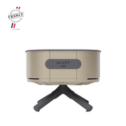 ALUVY SAM Basalt Low Brazier - Champagne gallery detail image