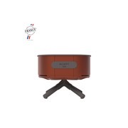 ALUVY SAM Basalt Low Brazier - Terracota gallery detail image
