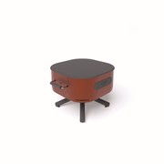 ALUVY SAM Basalt Low Brazier - Terracota gallery detail image