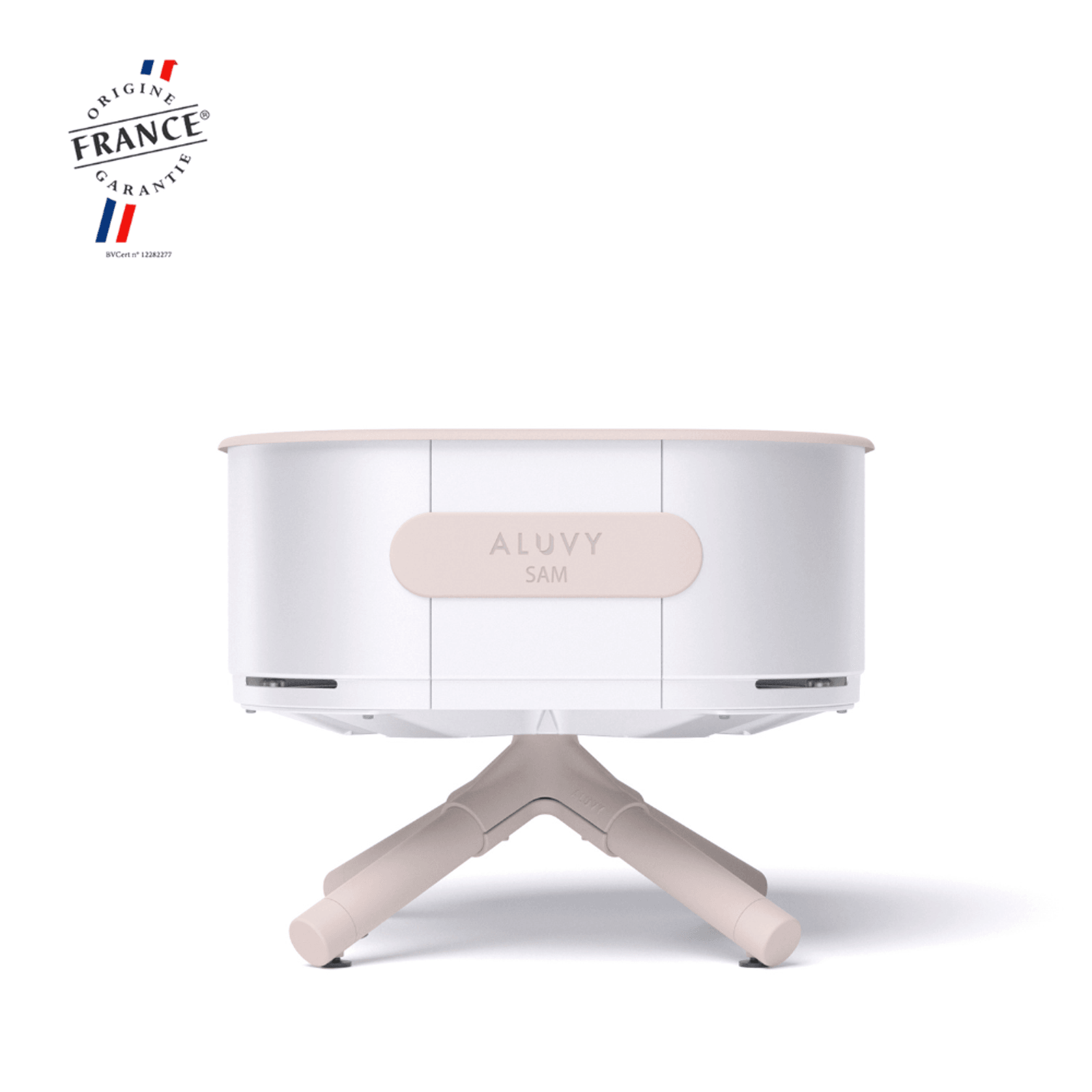 ALUVY SAM Original Low Brazier - Blanc gallery detail image