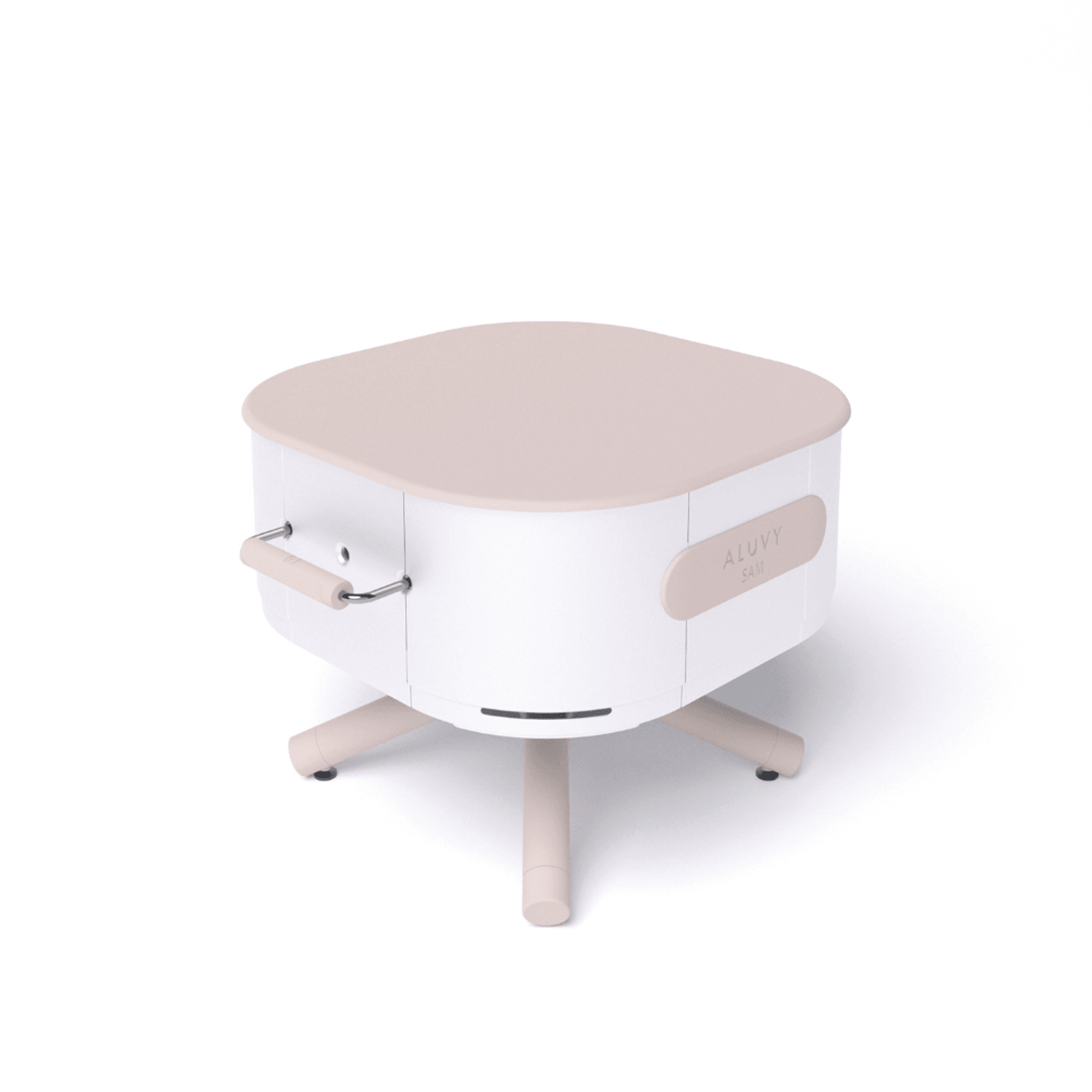 ALUVY SAM Original Low Brazier - Blanc gallery detail image