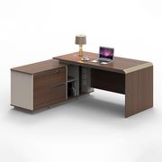 ANDERSON Executive Desk 2.0M Reversible - Australian Gold Oak gallery detail image