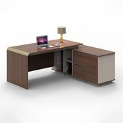 ANDERSON Executive Desk 2.0M Reversible - Australian Gold Oak gallery detail image