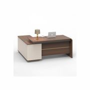 ANDERSON Executive Desk 2.0M Reversible - Australian Gold Oak gallery detail image