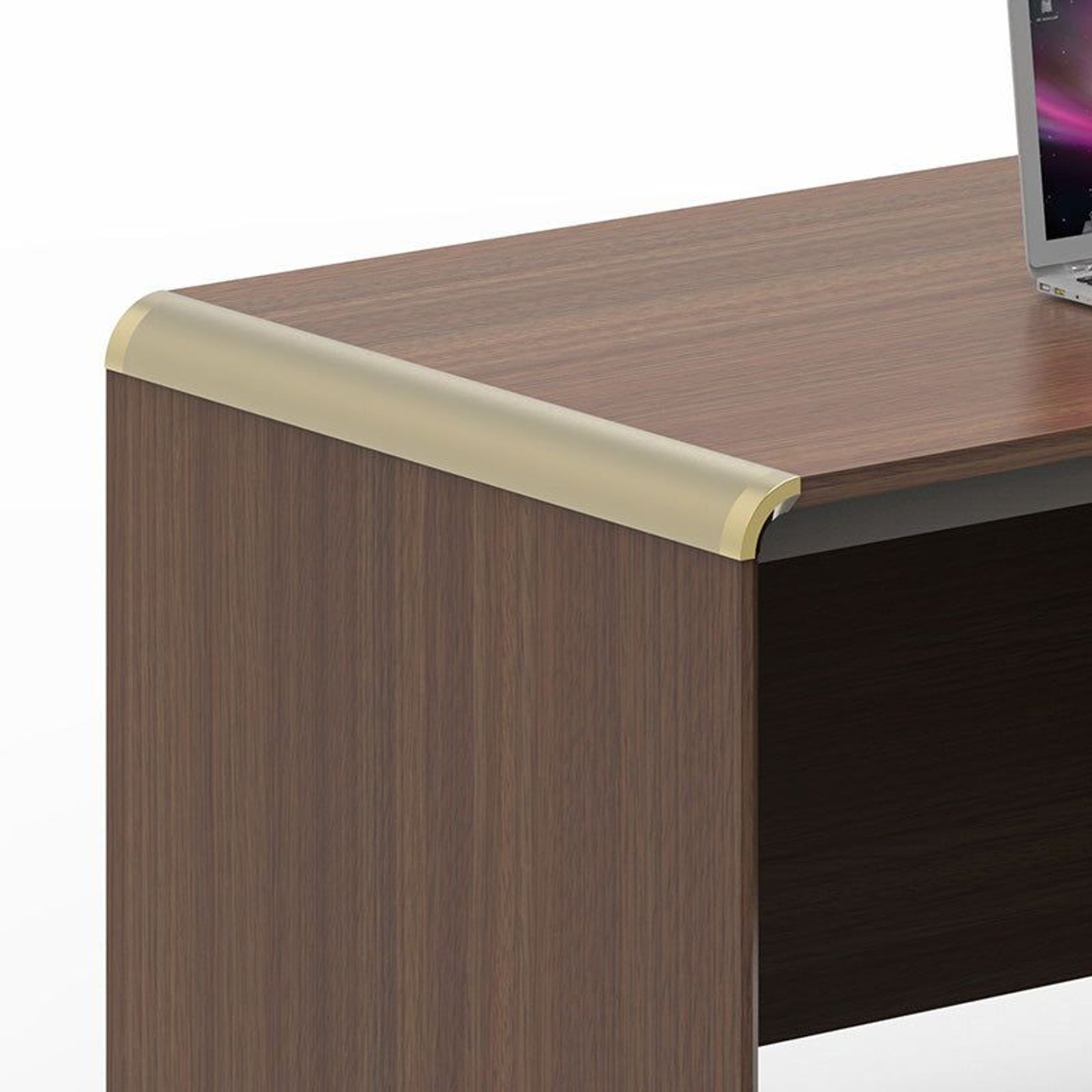 ANDERSON Executive Desk 1.6M Reversible - Australian Gold Oak gallery detail image