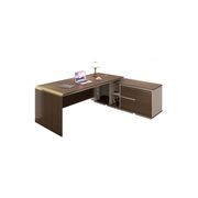 ANDERSON Executive Desk 2.0M Reversible - Australian Gold Oak gallery detail image