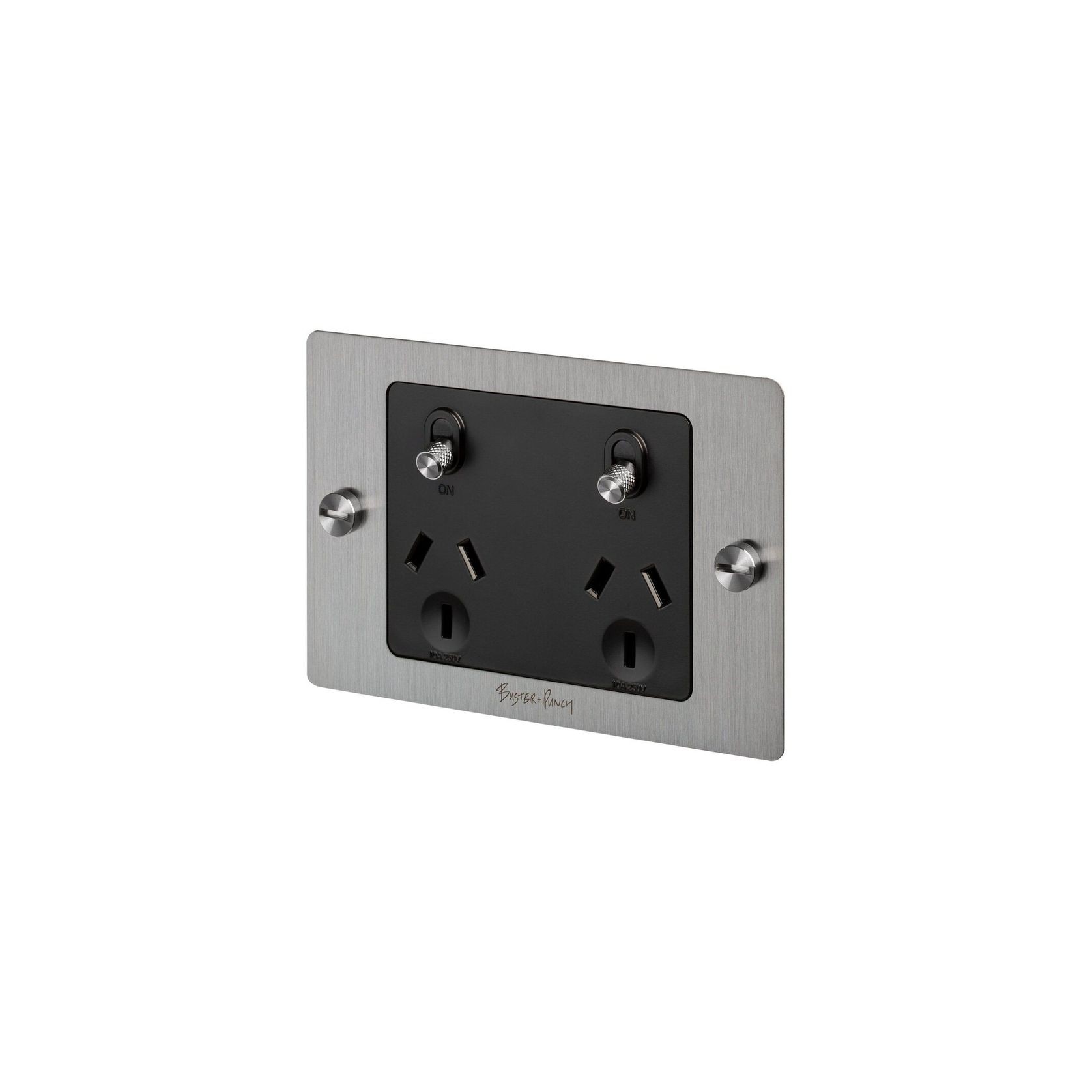 2 Gang GPO Socket Switch gallery detail image