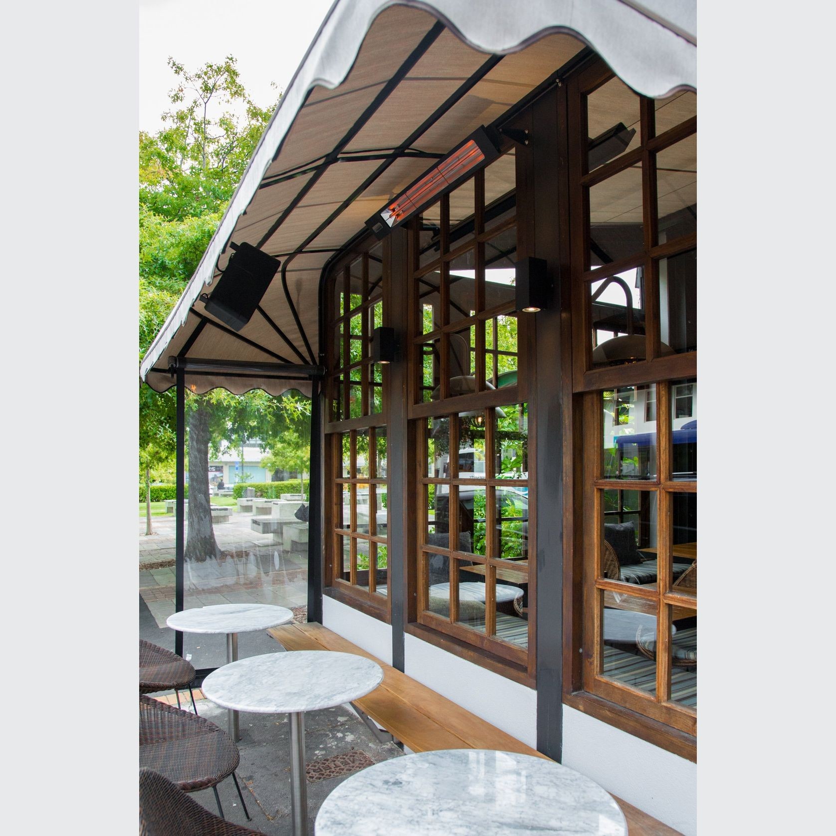 Infratech SL24 2.4kW Heater Black Shadow gallery detail image