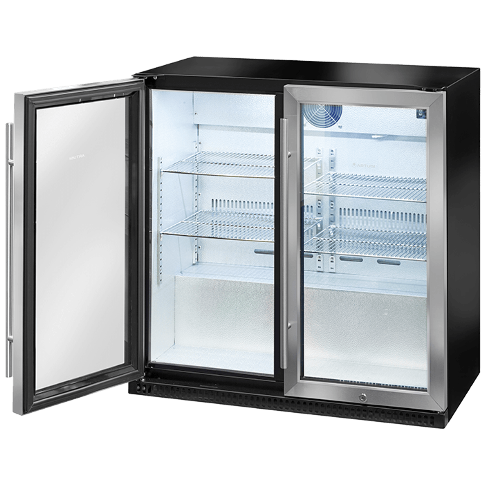 Artusi Double-Door Outdoor Refrigerator - Stainless Steel gallery detail image
