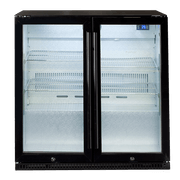 Artusi Double-Door Outdoor Refrigerator - Black gallery detail image