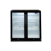 Artusi Double-Door Outdoor Refrigerator - Black gallery detail image