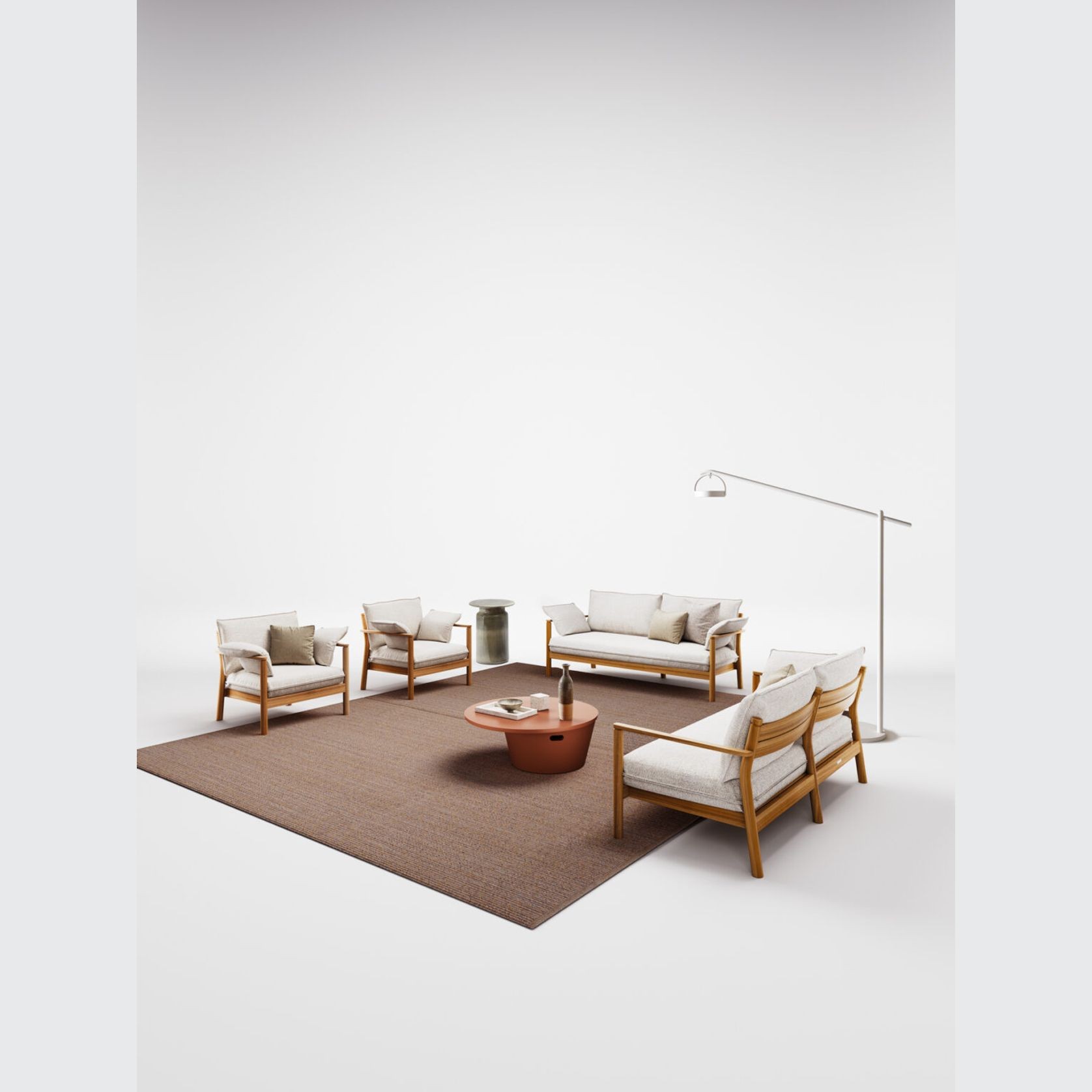 Apache Outdoor Sofa by Atmosphera gallery detail image