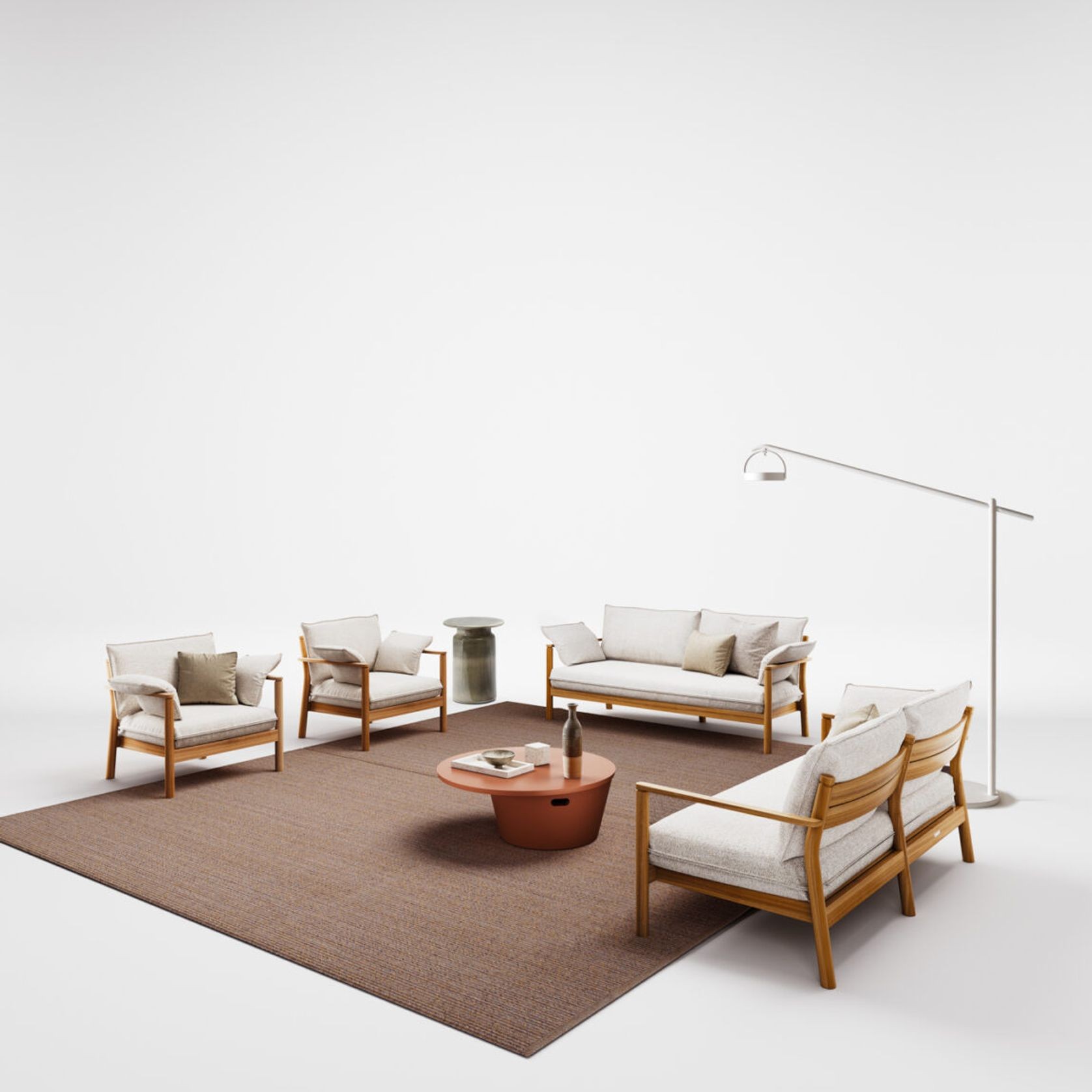 Apache Outdoor Sofa by Atmosphera gallery detail image