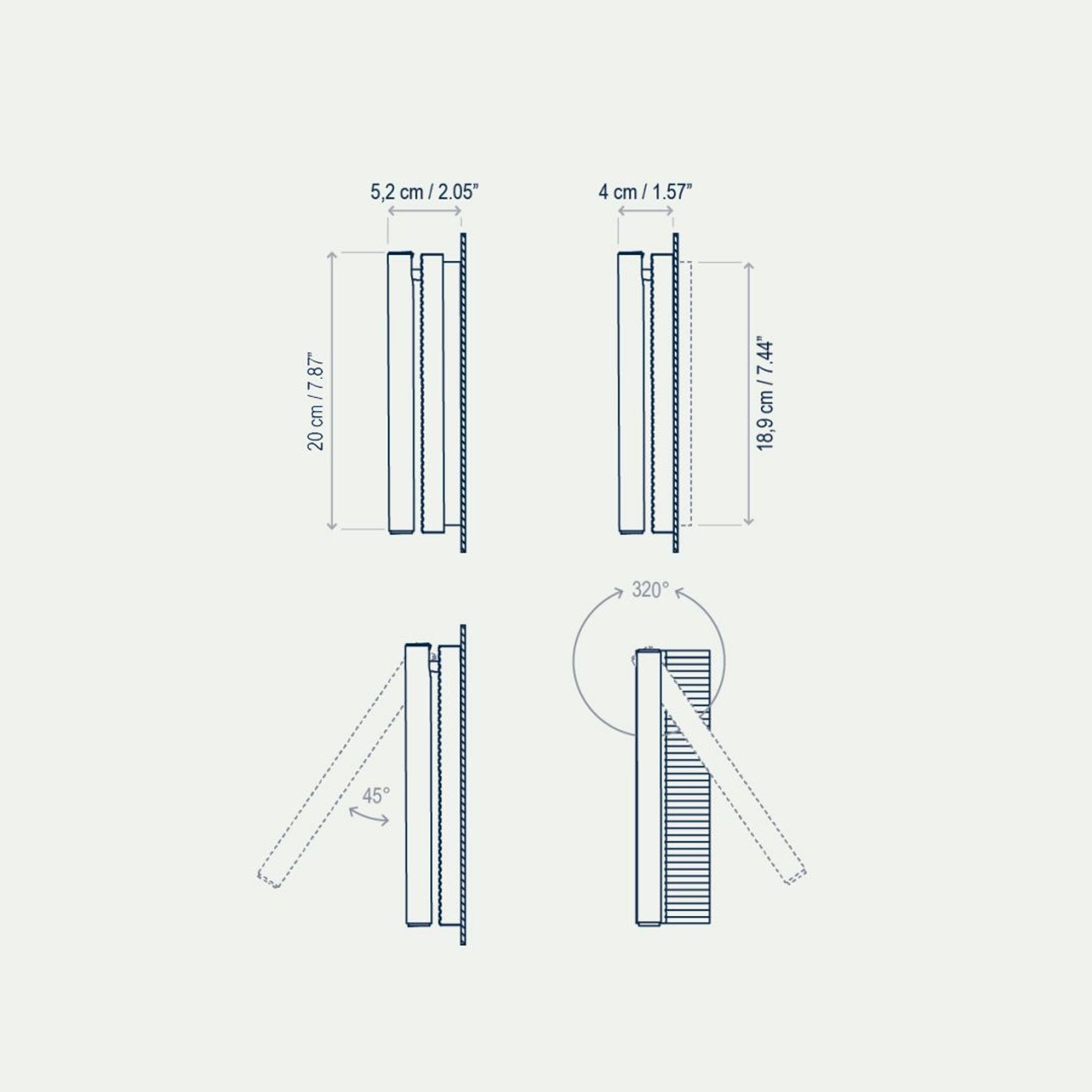 Arid A/02 Wall Light gallery detail image