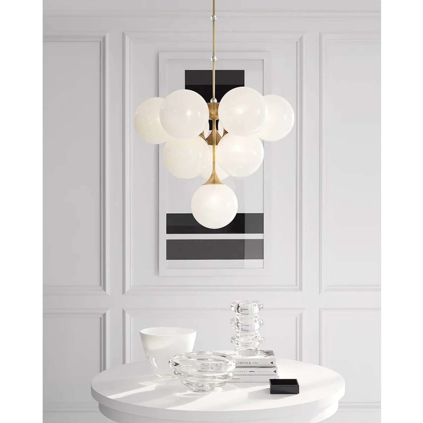 Cristol Medium Tiered Chandelier gallery detail image
