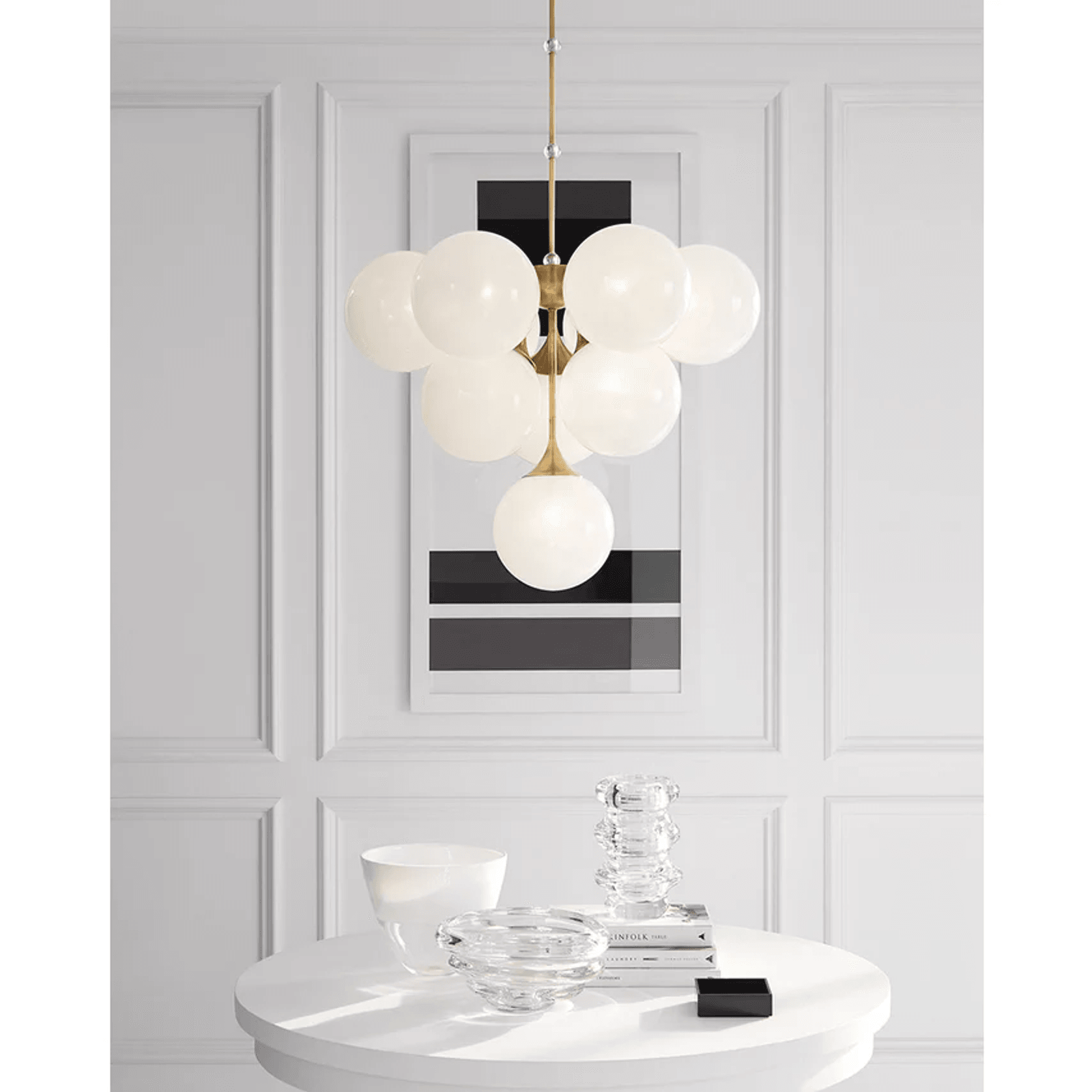 Cristol Medium Tiered Chandelier gallery detail image