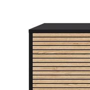 ODENCE Sideboard 160cm - Natural & Black gallery detail image