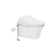 Signature Hygiene Rim Wall Hung Pan with SpaLet E-Bidet Seat gallery detail image