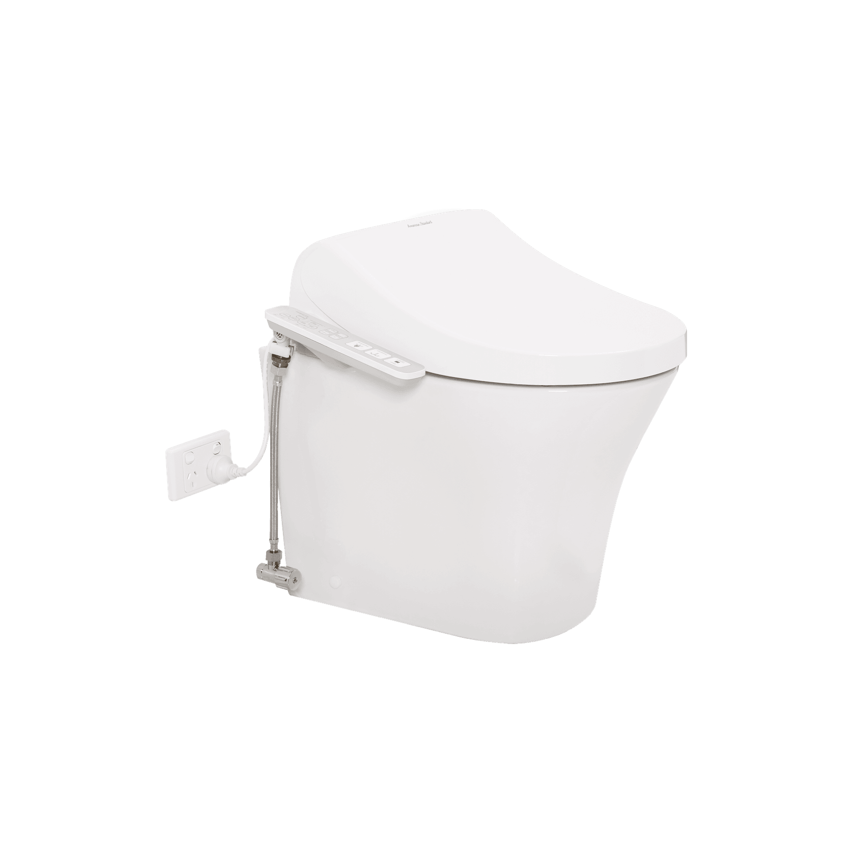 Signature Hygiene Rim BTW with SpaLet E-Bidet Seat gallery detail image