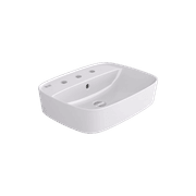 Signature 550 Counter Top Basin - 3 Tap Hole - Overflow gallery detail image