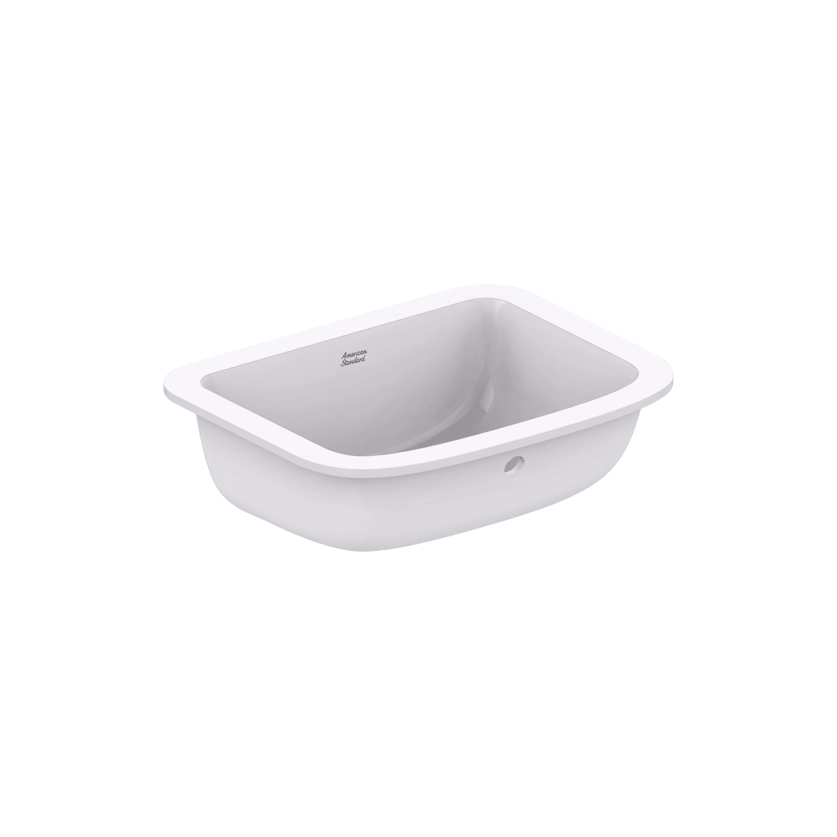 Loven 440 Under Counter Basin - No Tap Hole - Overflow gallery detail image