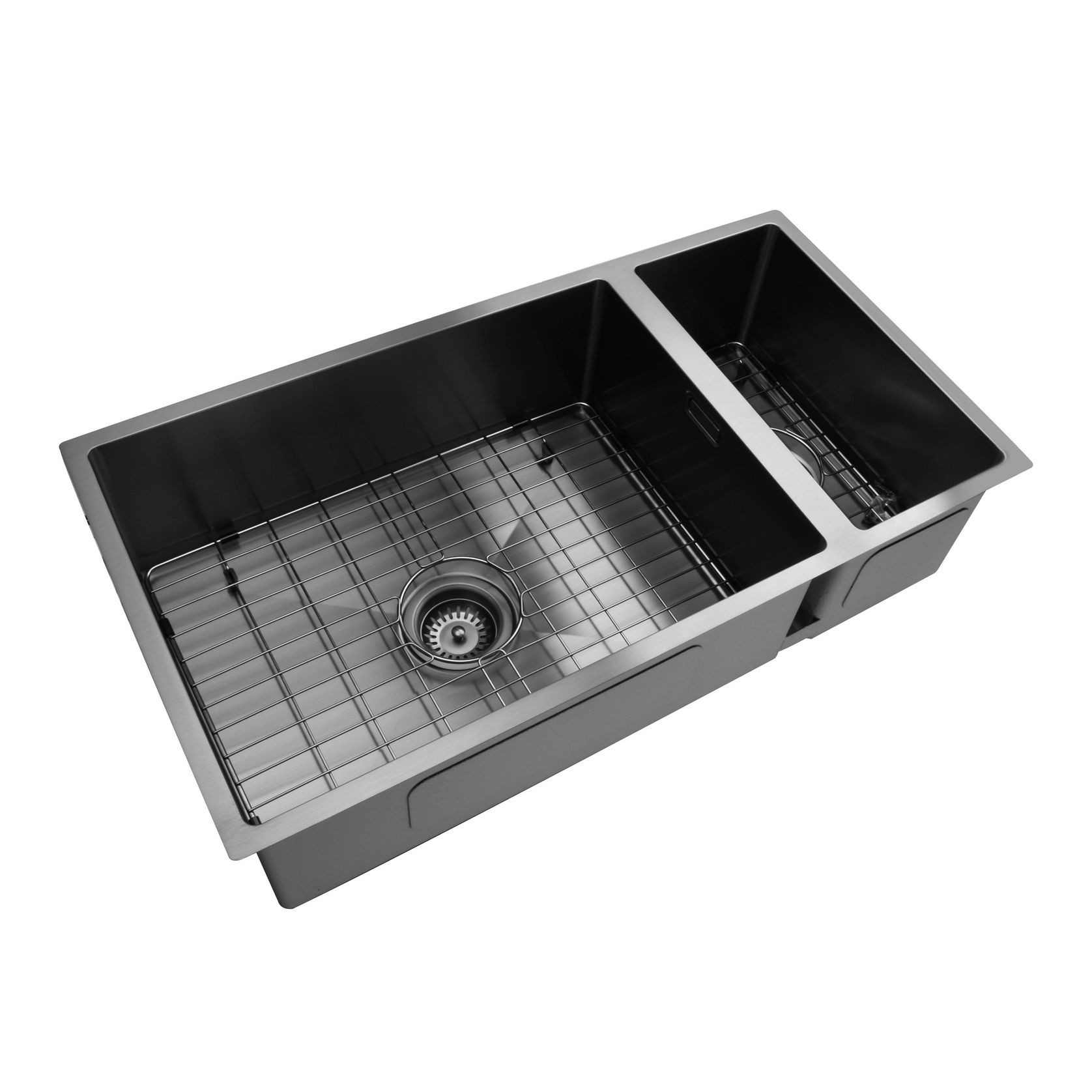CODE Aspen Double Bowl Pvd 304 Stainless Steel Sinks gallery detail image