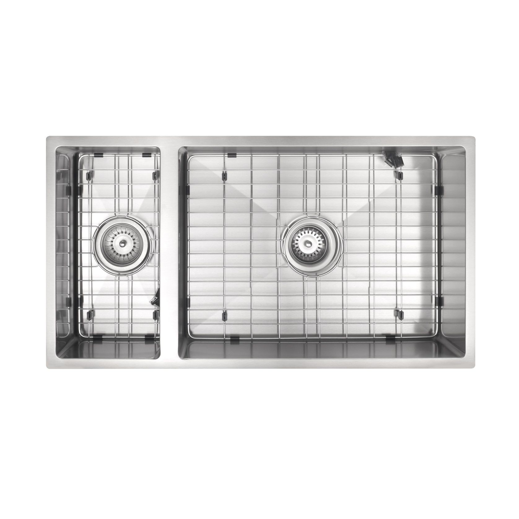 CODE Aspen Double Bowl Pvd 304 Stainless Steel Sinks gallery detail image