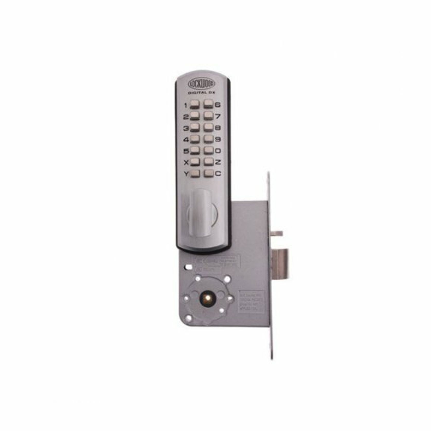 Lockwood Digital Door Lock 60mm Mortice RH 3572DXRSC gallery detail image