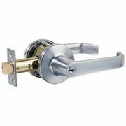 Lockwood Classroom Door Handle Lever Set Commercial Grade Satin Chrome 956SC gallery detail image