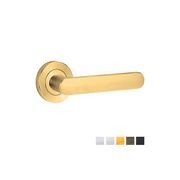 Lockwood Symphony 106 Door Lever on Round Rose Full Set gallery detail image