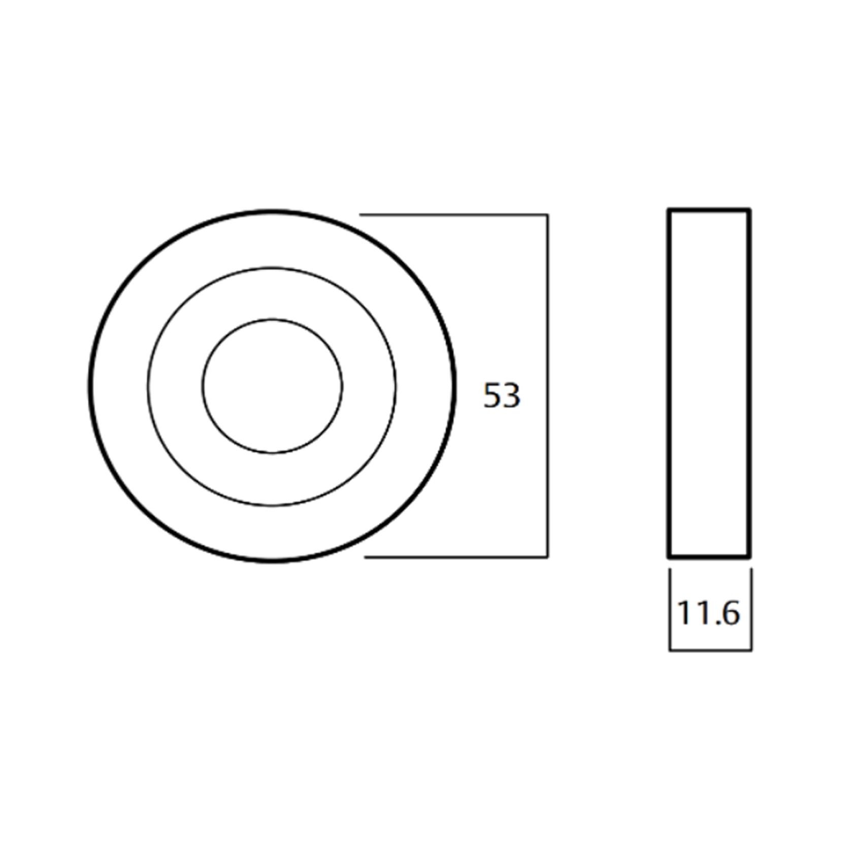 Lockwood Symphony 123 Door Lever on Round Rose Full Set gallery detail image