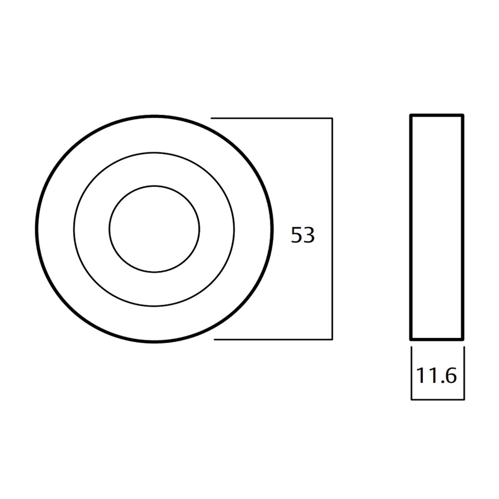 Lockwood Symphony 178 Door Lever on Round Rose gallery detail image