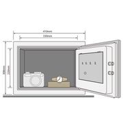 Yale Medium Document Safe Fire Resistant for Home and Office YFM/352/FG2 gallery detail image