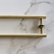 Atelier Pull Bar Double Sided 700mm – Brass gallery detail image