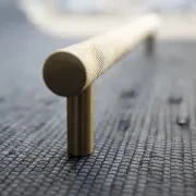 Atelier Pull Bar 700mm - Brass gallery detail image