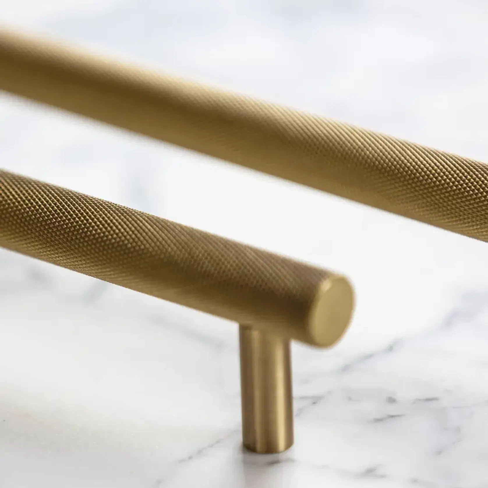 Atelier Pull Bar 700mm - Brass gallery detail image