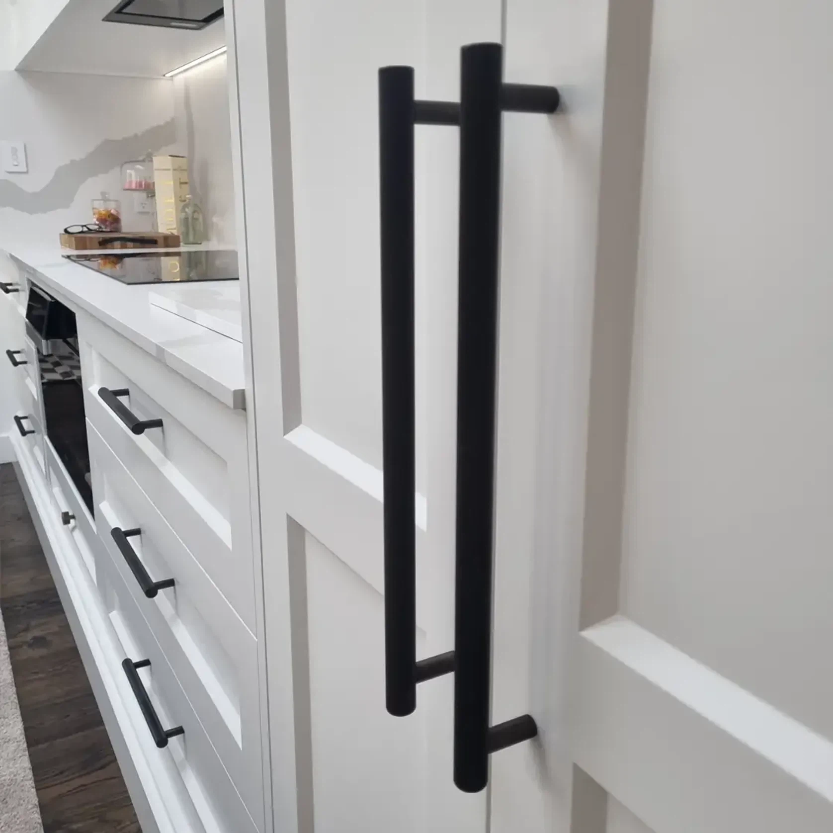 Atelier Pull Bar 700mm - Oil-Rubbed Bronze gallery detail image