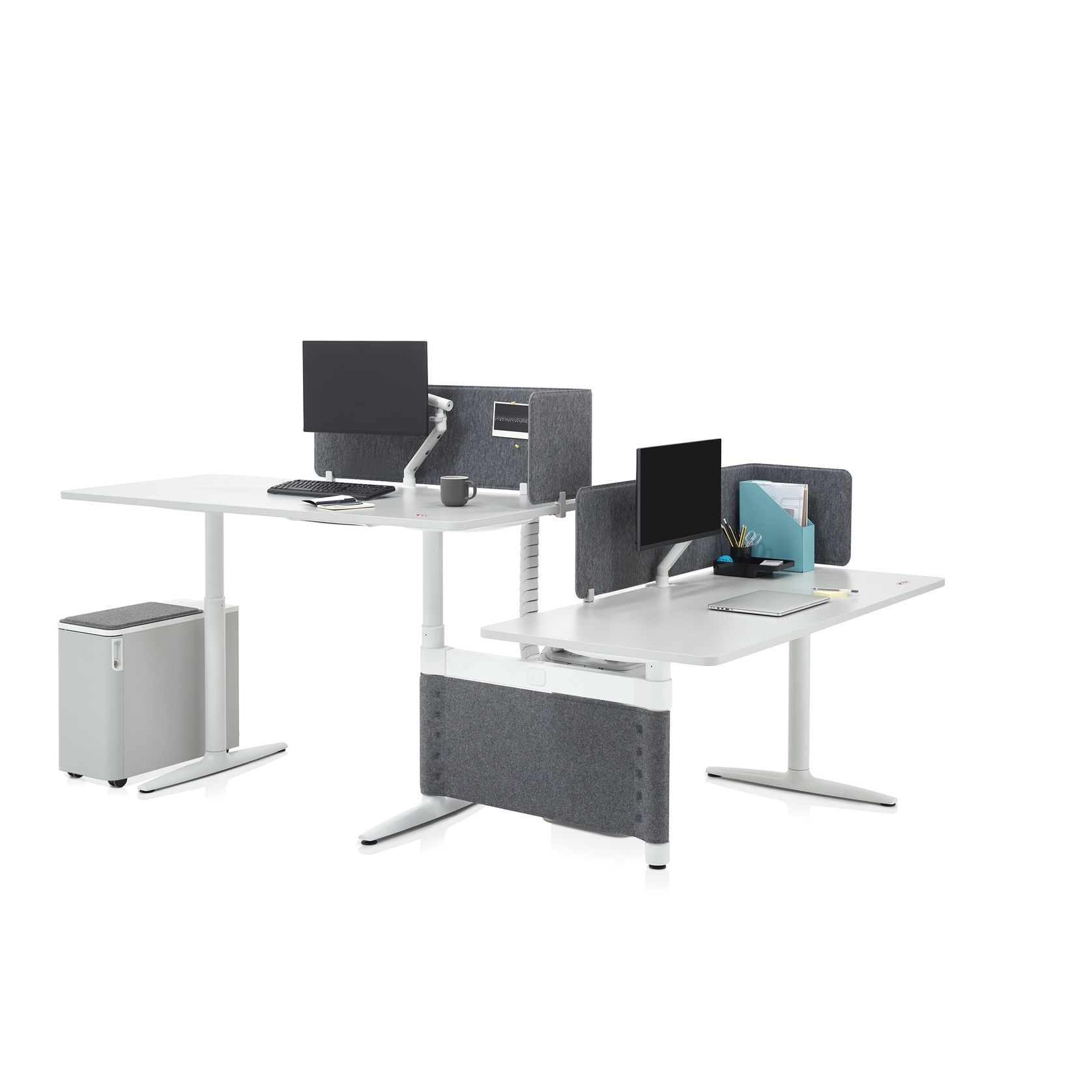 Herman Miller Atlas Sit To Stand Desk Pod 2 gallery detail image