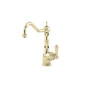 Perrin & Rowe - Aquitaine Country 1 Hole Sink Mixer With Single Metal Lever gallery detail image