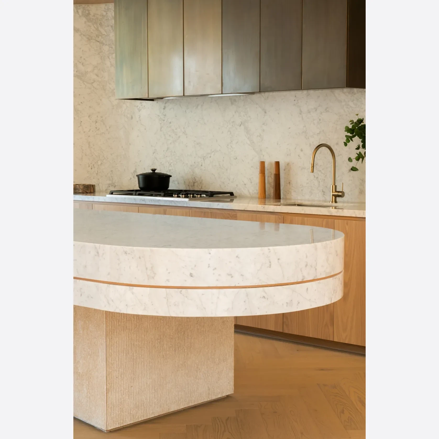 Bianco Carrara Marble Benchtop gallery detail image