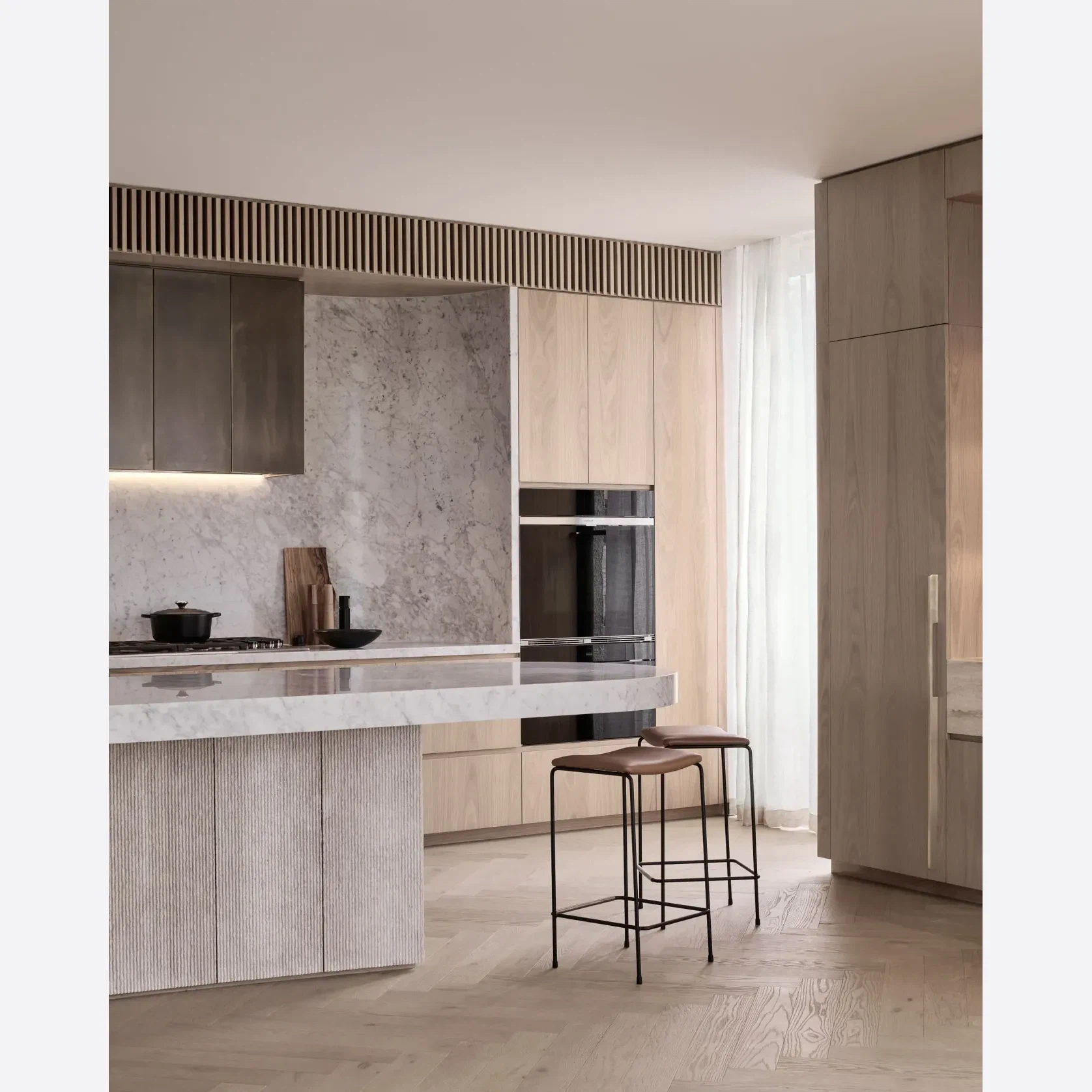 Bianco Carrara Marble Benchtop gallery detail image