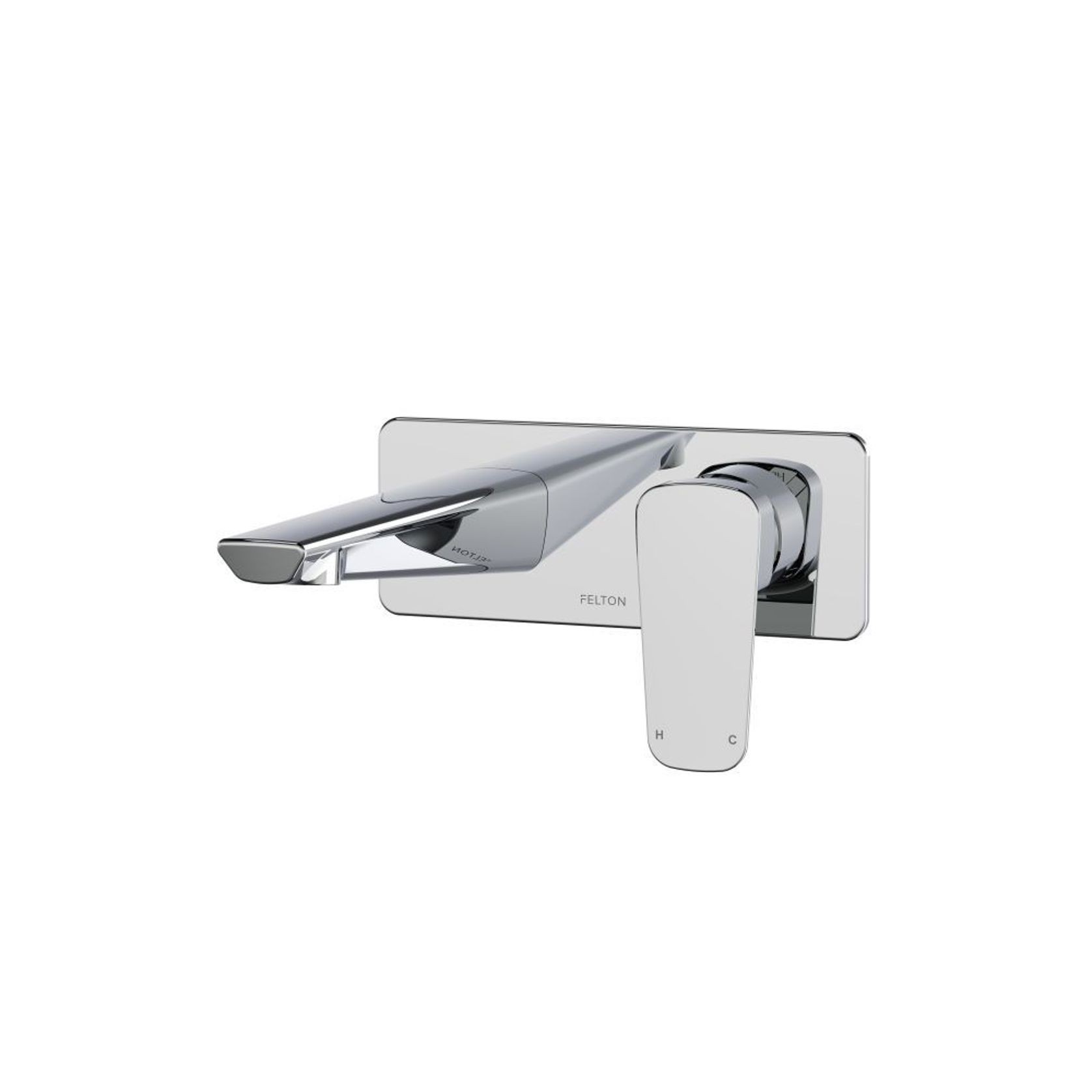 Axiss II Wall Mounted Basin/Bath Mixer 35mm gallery detail image