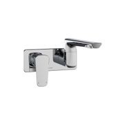 Axiss II Wall Mounted Swivel Basin/Bath Mixer 35mm L/H gallery detail image