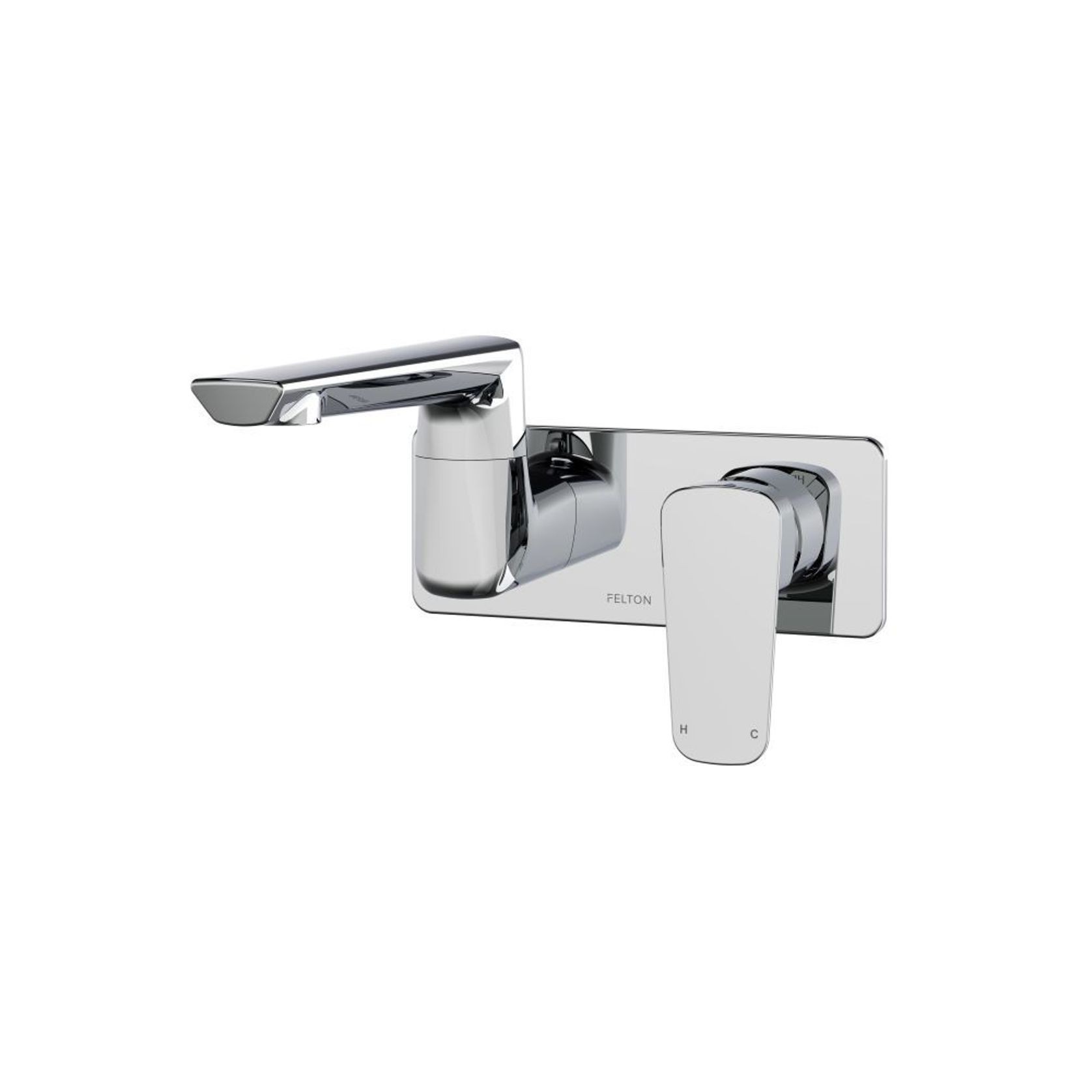 Axiss II Wall Mounted Swivel Basin/Bath Mixer 35mm gallery detail image